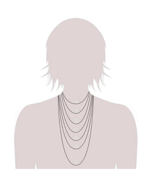 14K Solid Gold Singapore Chain Necklace, 1 MM Wide.