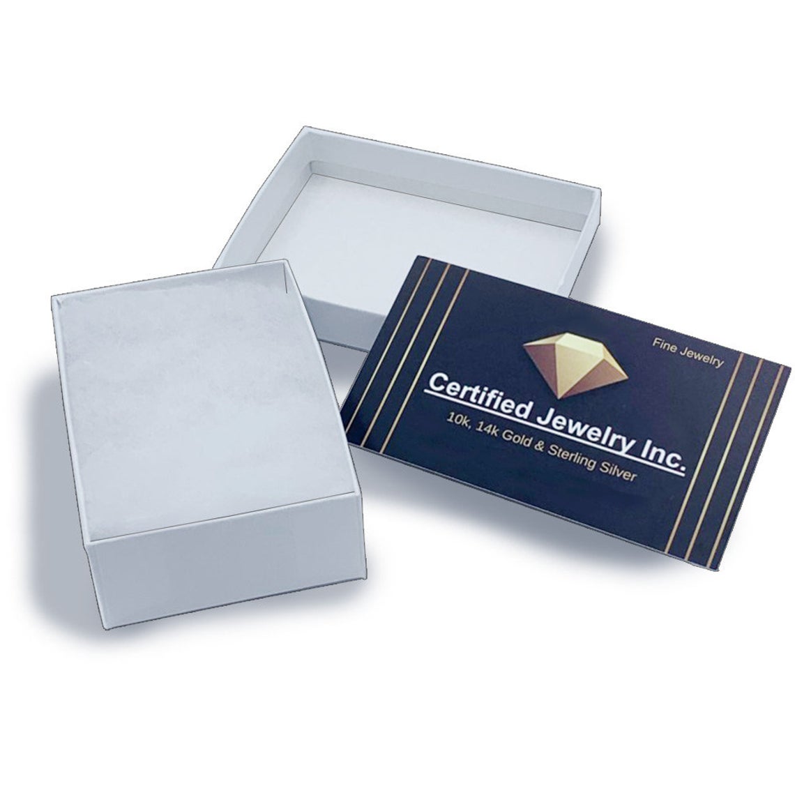 14k Yellow, White & Rose Gold Paperclip Chain Necklace