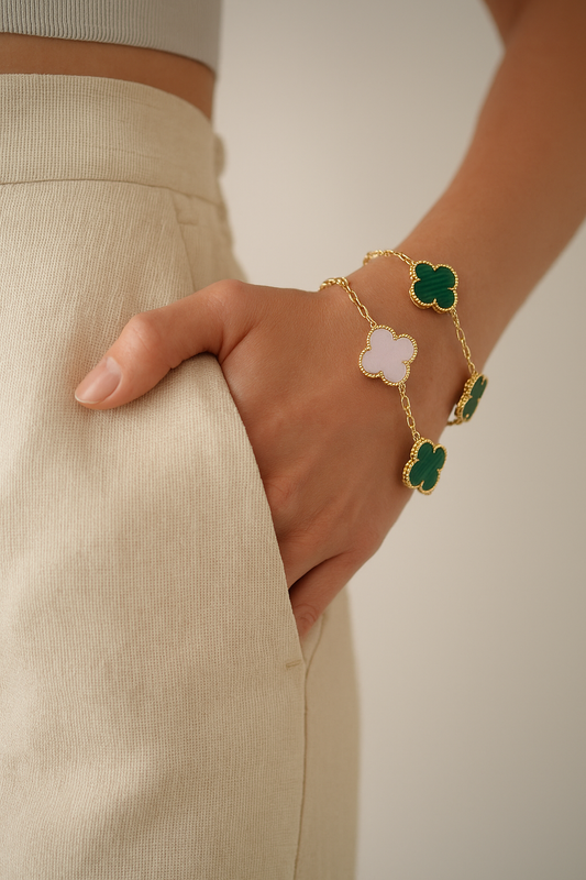 14K Clover Bracelets