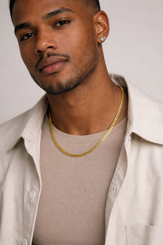 Men's 14K Gold Chain in NYC