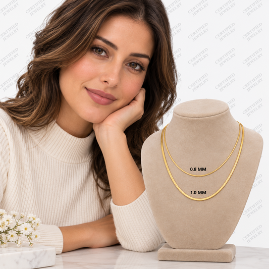 14K Gold Necklace for Women