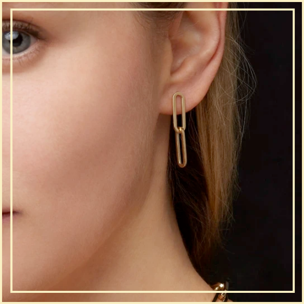 18K Gold Earrings
