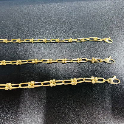 14K Yellow Gold Jax Link Chain