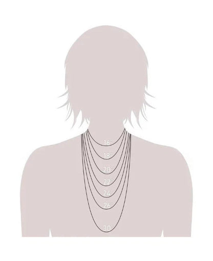 14K White Gold Diamond Cut Cable Link Chain Necklace 0.8mm 3.1mm 16 30"