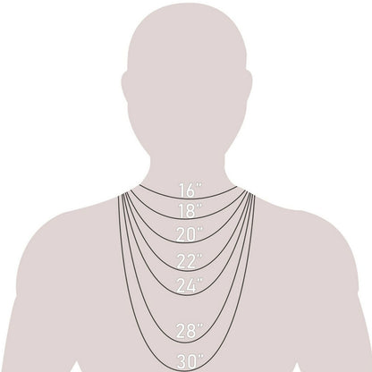 10K Gold Rolo Chain Necklace, 16"  20" Inch, 2mm 2.4mm Thick, Round Link Chain