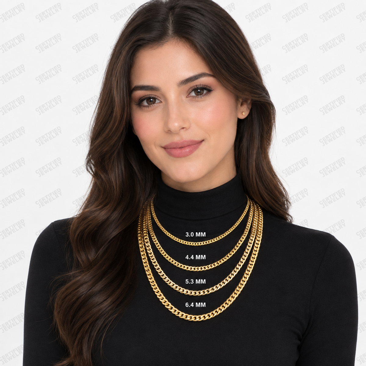 14K Solid Yellow Gold Franco Chain Necklace Real Gold Chain Men Women