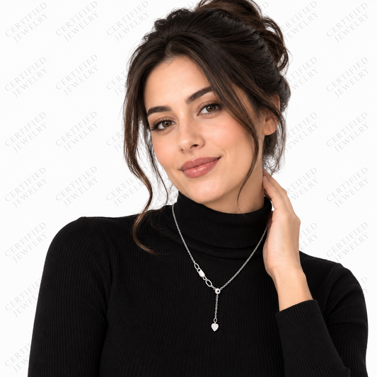 14K Solid White Gold Adjustable Chain Necklace Box Rope Wheat Franco 22"