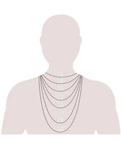 10K Hollow Yellow Gold Curb Chain Necklace 4.4MM 6.1MM Lobster Clasp