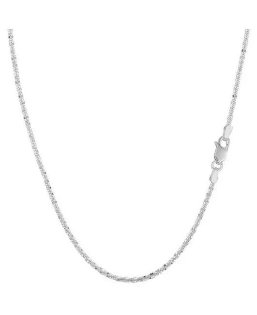 10K Solid Yellow Gold Diamond Cut Sparkle Anklet 1.5MM Lobster Clasp