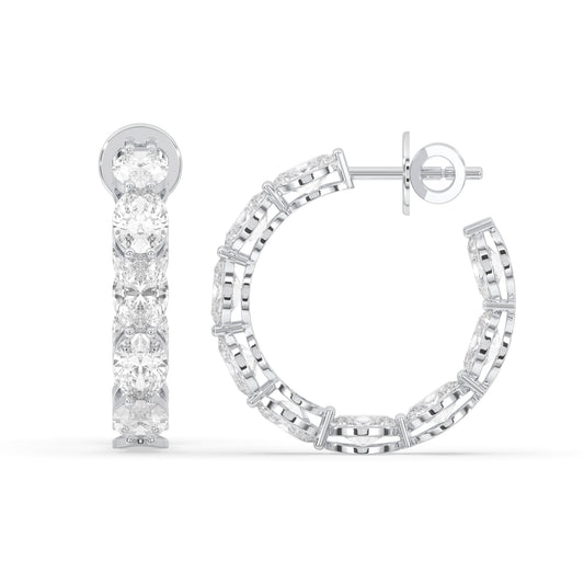 Inside-Out Hoop Earrings