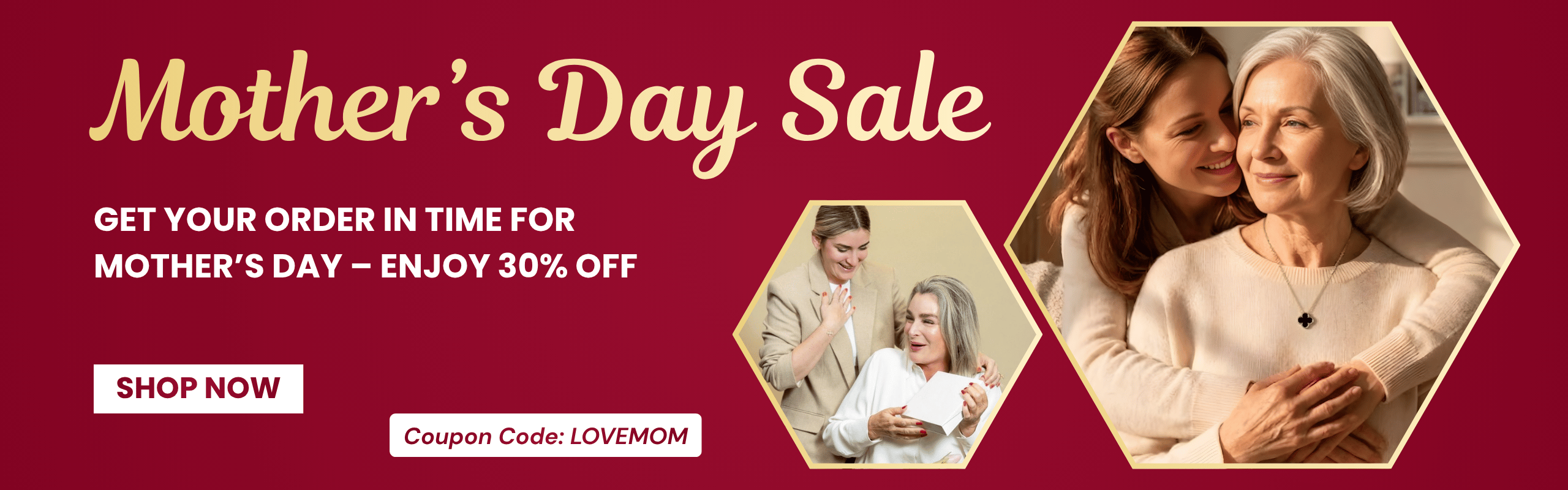 Mother's day sale 