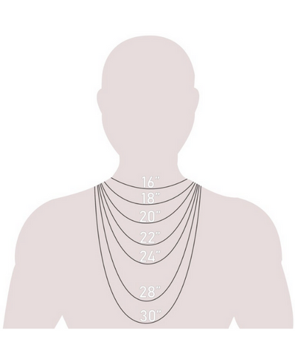 10K Gold Curb Cuban Chain, 4.4mm - 6.1mm Wide Necklace