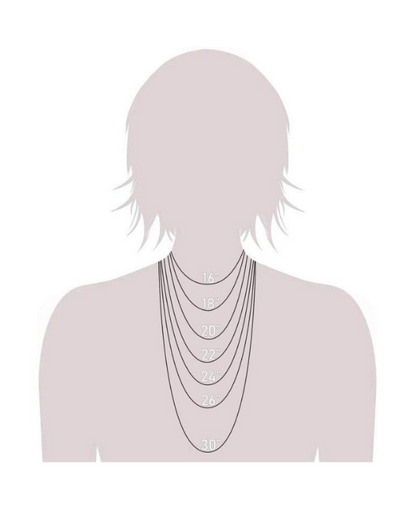 14K Solid Gold Round Diamond Cut Franco Chain Necklace, 4.0 mm to 5.0 mm Wide.