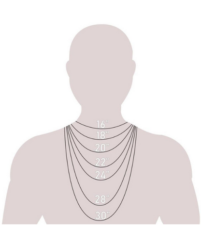 925 Silver Italian Solid Classic Box Chain Necklace