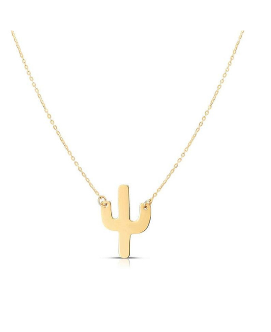 14k Gold Southwest Necklace Collection, Horseshoe, Cowboy Boot, LongHorn, Horse, Cactus , Pendant, Real Gold