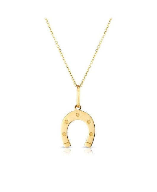 14k Gold Southwest Necklace Collection, Horseshoe, Cowboy Boot, LongHorn, Horse, Cactus , Pendant, Real Gold