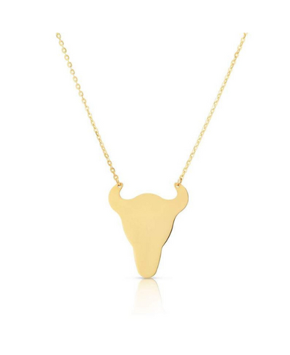 14k Gold Southwest Necklace Collection, Horseshoe, Cowboy Boot, LongHorn, Horse, Cactus , Pendant, Real Gold